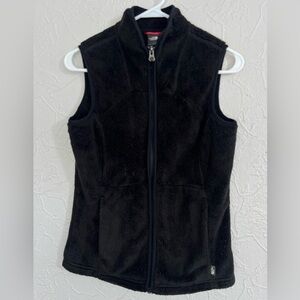 The North Face Womens Mossbud Acadia Vest ANAH Size SMALL Black
